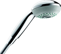 Hansgrohe Crometta Душевой гарнитур: лейка 3 режима Multi, штанга 67 см, шланг 160 см, цвет: хром 27767000