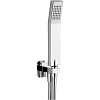 Cisal Shower Душевой гарнитур: душевая лейка 1 вид струи, шланг 150 см, вывод с держ., цвет: chrome DS01880021