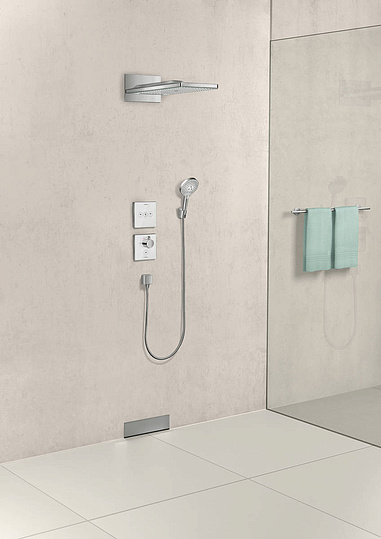 Hansgrohe FixFit Square Шланговое подключение с клапаном обратного тока, цвет: хром 26455000