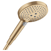 Hansgrohe Raindance Select S Ручной душ 3 вида струи, цвет: шлифованная бронза 26530140