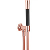 Cisal Cherie Душевой гарнитур: душевая лейка, шланг 150 см, цвет: rose gold/night black CE0030307E