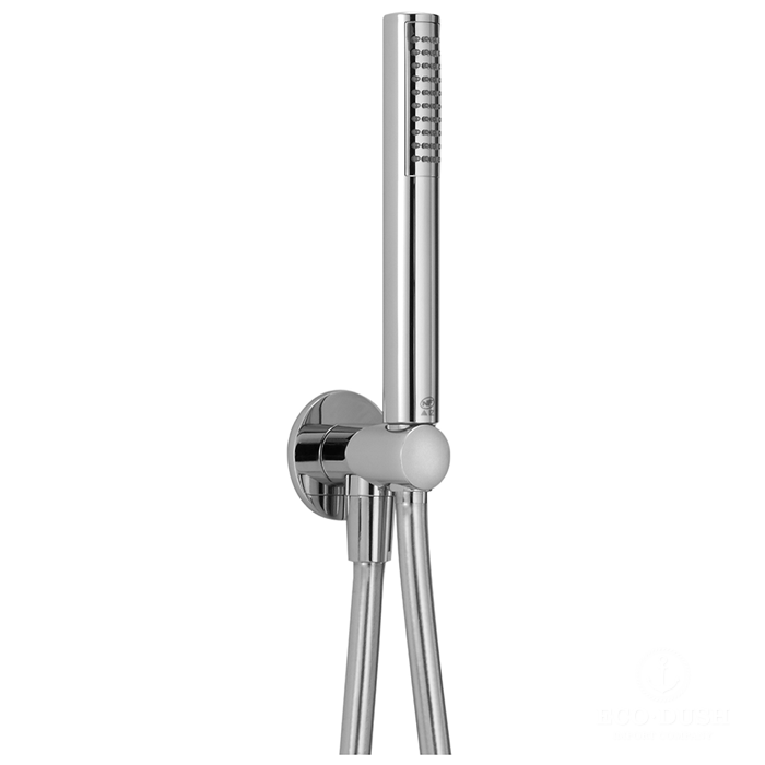 Cisal Shower Душевой гарнитур: душевая лейка, шланг 150 см, вывод, цвет: chrome C200303021
