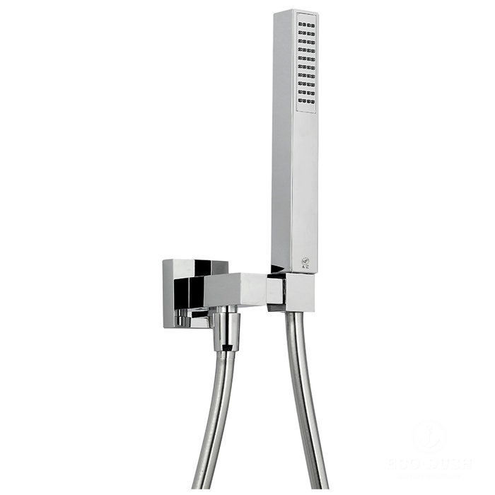 Cisal Shower Душевой гарнитур: душевая лейка, шланг 150 см, вывод, цвет: chrome DS01828021