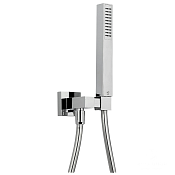 Cisal Shower Душевой гарнитур: ручная лейка, шланг 150 см, вывод, цвет: Chrome DS01828021