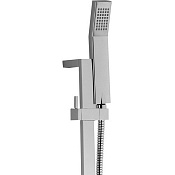 Cisal Shower Душевой гарнитур: ручная лейка, шланг 150 см, штанга 70 см, цвет: Chrome DS01004021