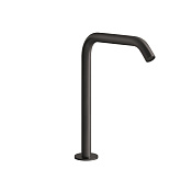 Gessi 316 Flessa Излив отдельностоящий, высота 22,8 см, цвет: black metal brushed PVD 54093#707