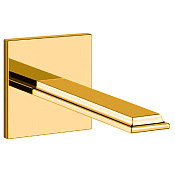 Gessi Eleganza Излив настенный 21,1 см, цвет: gold CCP 46100#080