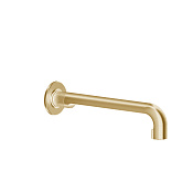 Gessi Inciso Излив настенный 25,5 см, цвет: gold PVD 58101#246