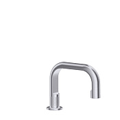 Gessi Inciso Излив отдельностоящий, высота 5,9 см, цвет: finox brushed nickel 58091#149