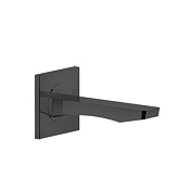 Gessi Rilievo Излив настенный 17 см, цвет: matte black 59103#299