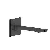 Gessi Rilievo Излив настенный 21,5 см, цвет: matte black 59100#299