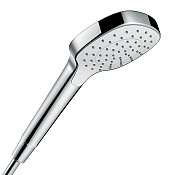 Hansgrohe Croma E Ручной душ 1 вид струи EcoSmart 9 л/мин, цвет: хром/белый 26815400