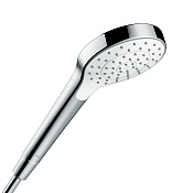 Hansgrohe Croma Select S Ручной душ 1 вид струи EcoSmart 9 л/мин, цвет: хром/белый 26805400