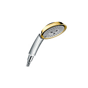 Hansgrohe Raindance Classic Ручной душ 3 вида струи, цвет: хром/золото 28548090