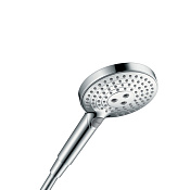 Hansgrohe Raindance Select S Ручной душ 3 вида струи EcoSmart, цвет: хром/белый 26531400