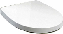 Roca Victoria Nord Крышка-сиденье для унитаза, без микролифта, крепление хром, цвет: белый глянцевый ZRU9000023
