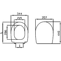 Roca Victoria Nord Крышка-сиденье для унитаза, без микролифта, крепление хром, цвет: белый глянцевый ZRU9000023