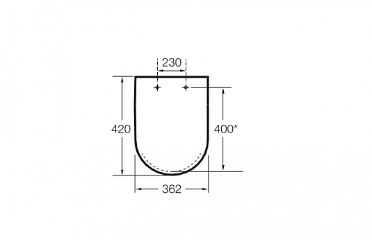 Roca Meridian Крышка-сиденье для унитаза, с микролифтом, крепление хром, цвет: белый глянцевый 8012AC004