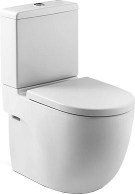 Roca Meridian Бачок для унитаза с механизмом двойного смыва, цвет: белый глянцевый 341242000