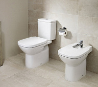 Roca Debba Бачок для унитаза с механизмом двойного смыва, цвет: белый глянцевый 34199100Y