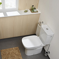 Roca Debba Бачок для унитаза с механизмом двойного смыва, цвет: белый глянцевый 34199100Y