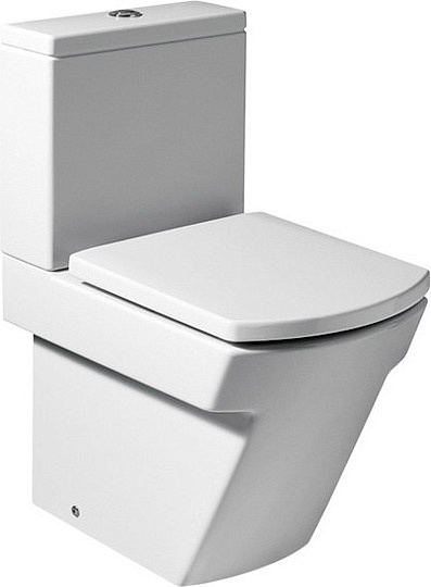 Roca Hall Бачок для унитаза с механизмом двойного смыва, цвет: белый глянцевый 341620000