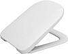 Roca Gap Крышка-сиденье для унитаза, с микролифтом, крепление хром, цвет: белый глянцевый 801472001