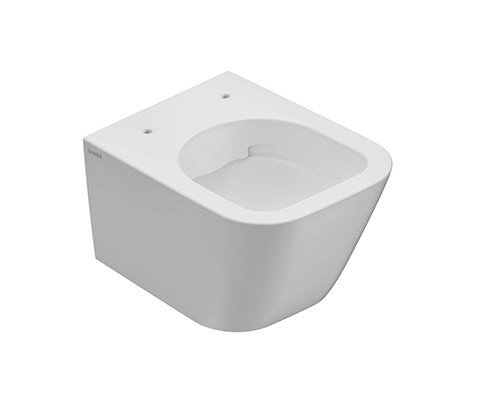 Globo Stone Унитаз подвесной безободковый, с креплением, 37x45 см, цвет: белый глянцевый STS07BI