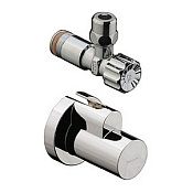 Hansgrohe Угловой вентиль с накладкой, 1/2, цвет: хром 13954000