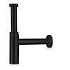 Hansgrohe Flowstar S Дизайнерский сифон для раковины, 1/4’, цвет: черный матовый 52105670