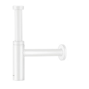 Hansgrohe Flowstar S Дизайнерский сифон для раковины, 1/4’, цвет: белый матовый 52105700