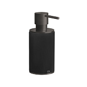 Gessi 316 Accessories Дозатор для мыла настольный, с черной колбой, цвет: brushed black metal pvd 54738#707