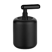 Gessi Goccia Дозатор для жидкого мыла настольный, с черной колбой, цвет: black xl 38038#099