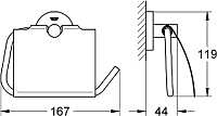Grohe Essentials Держатель туалетной бумаги, цвет хром 40367001