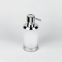 Colombo Design Road Дозатор для жидкого мыла настольный, стеклянная колба, цвет: chrome B9339.CR-VAN