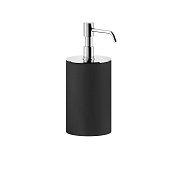 Gessi Rilievo Дозатор для жидкого мыла настольный, с черной колбой, цвет: matte black 59538#299