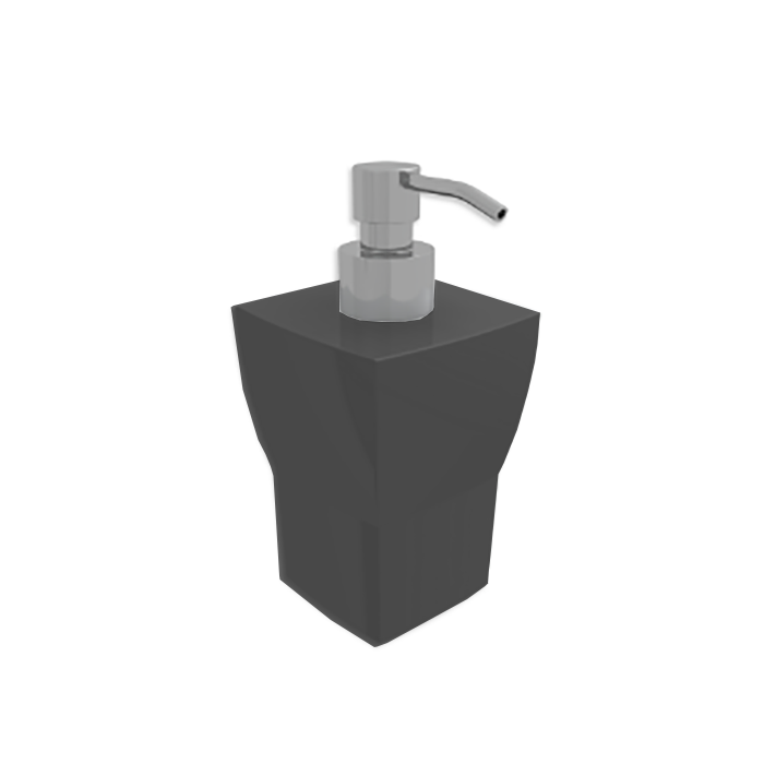 Bertocci Grace Дозатор для жидкого мыла настольный, керамическая колба, цвет: хром 142 7728 0800