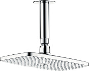 Hansgrohe Raindance E Верхний душ 25x15 см, 1 вид струи, кронштейн потолочный 10 см, цвет: хром 27380000