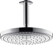 Hansgrohe Raindance Select S Верхний душ 24 см EcoSmart, 2jet,кронштейн потолочный 10 см, цвет: хром 26469000