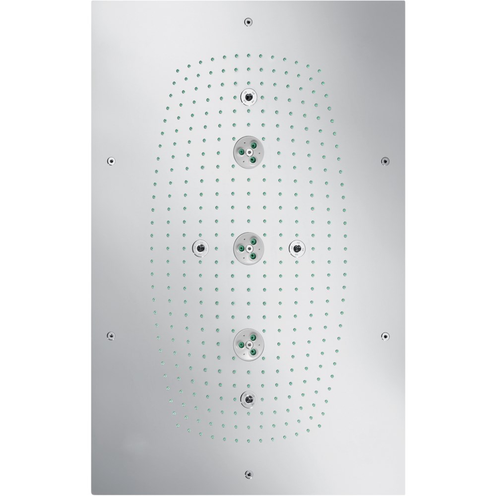 Hansgrohe Raindance Rainmaker Верхний душ встраиваемый в потолок 68x46 см, 3 вида струи, цвет: хром 28417000