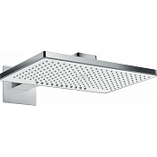 Hansgrohe Rainmaker Select Верхний душ 47x30 см,2 режима,кронштейн настенный 46 см, цвет: хром/белый 24005400