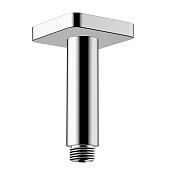 Hansgrohe Vernis Shape Кронштейн потолочный 10 см, цвет: хром 26406000