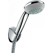 Hansgrohe Crometta Душевой гарнитур: лейка 1 режима, держатель, шланг 125 см, цвет: хром 27576000