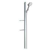 Hansgrohe Raindance Select S Душевой гарнитур: лейка 3 режима, мыльница, штанга 150 см, цвет: хром 27646000