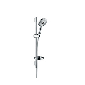 Hansgrohe Raindance Select S Душевой гарнитур: лейка 3 режима EcoSmart, штанга 72 см, цвет: хром 26632000