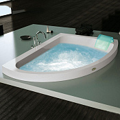 Jacuzzi Aquasoul Offset Aquasystem Ванна 150x100xh57 см, DX, смеситель Aquasoul AQU-3006-2700 Dx