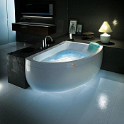 Jacuzzi Aquasoul Offset Ванна 150x100xh57 см, DX, с панелями, цвет белый AQU-3001-2445 Dx