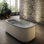 Jacuzzi Muse Top Ванна 180x90xh65 см, SX, без отверстий под смес., цвет белый/хром 9F43-797A Sx 9F43-797A  Sx