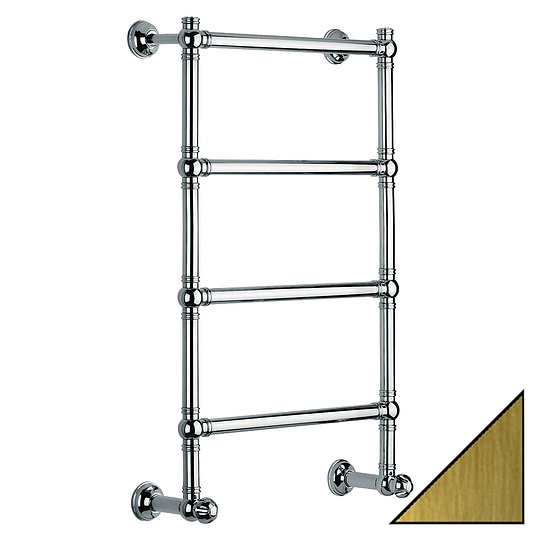 Margaroli Armonia 9-442 Полотенцесушитель водяной для ГВС 62,5х98h (int 55), нижнее, цвет: old brass 94425504OBN