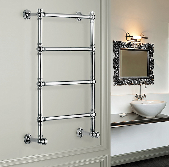 Margaroli Armonia 9-442 Полотенцесушитель водяной для ГВС 62,5х98h (int 55), нижнее, цвет: old brass 94425504OBN